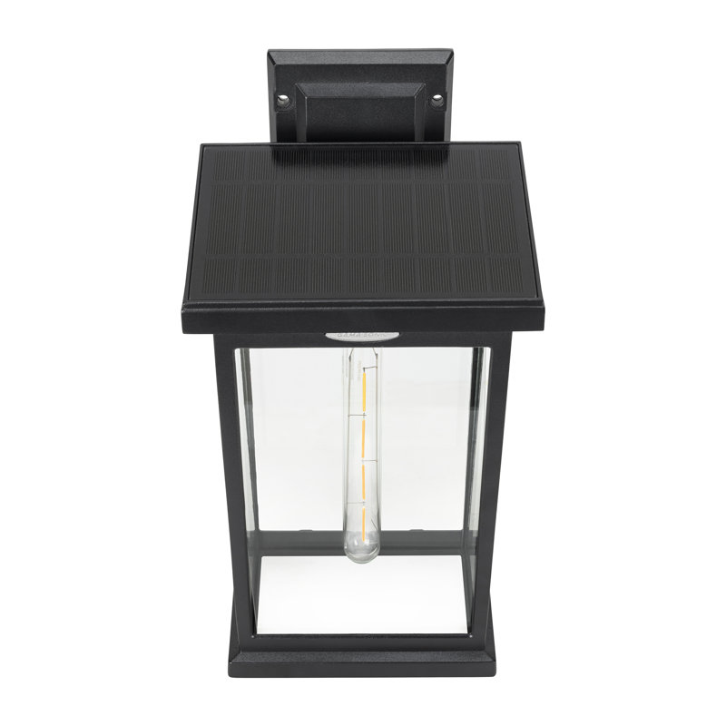 Easy Install Modern Farmhouse Solar Wall Light