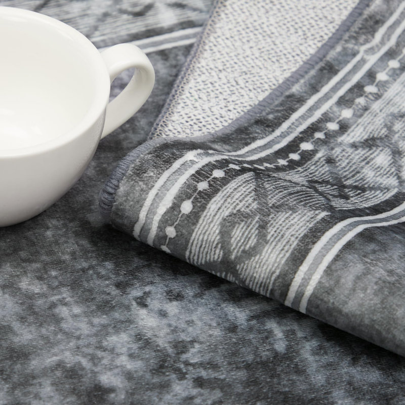 Border Kitchen Rugs Washable Runners Rugs