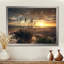 Plage, coucher de soleil, reproduction d'art sur toile, reproduction de photographie de paysage côtier-1789763908-1837317635