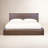 Marica Platform Bed In English Walnut-2019859904