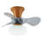Kosie 21.25'' Ceiling Fan with LED Lights-1224786897