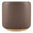 Bennett Genuine Leather Swivel Barrel Chair