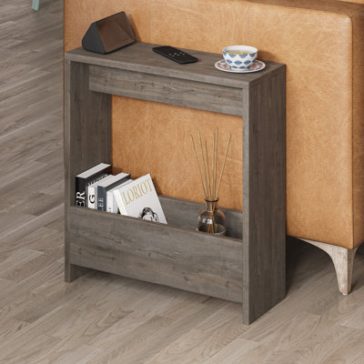Beeler Modern Slim Compact Side Table