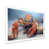 White Single Picture Framed