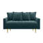 Madalinn 58'' Velvet Loveseat-1496992809