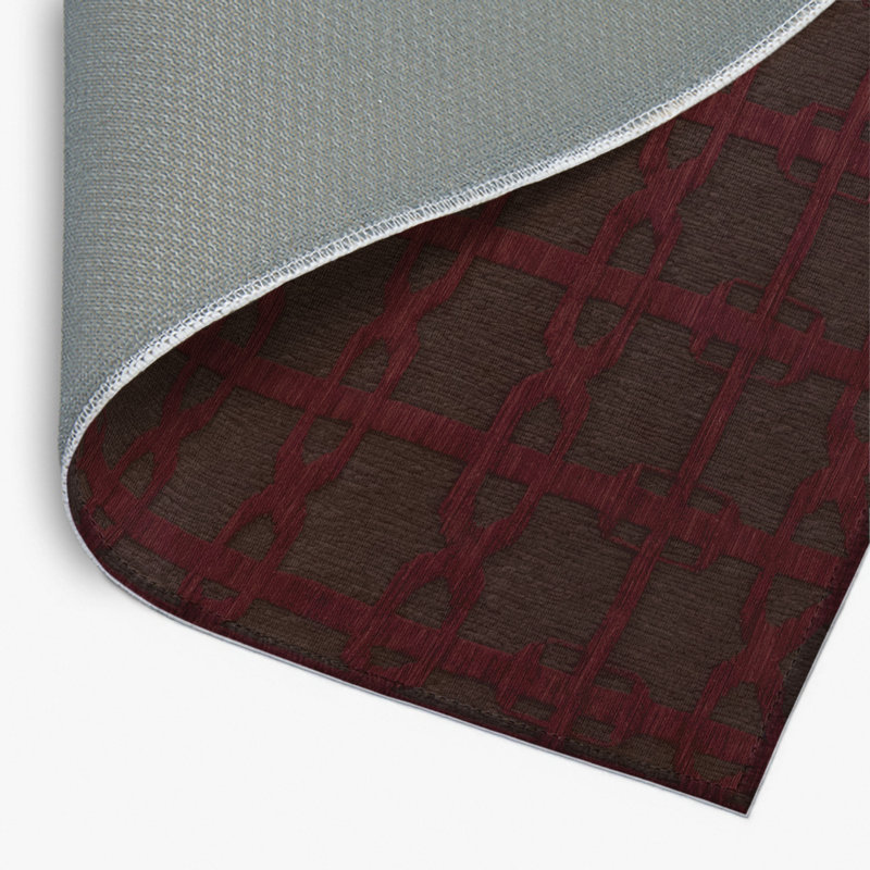 Tapis noir intérieur et extérieur Trellis, Rectangulaire 2 pi x 3 pi