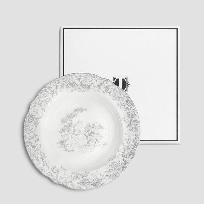 Martinelli Porcelain Soup Plate