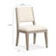 Chaise d'appoint rembourrée
