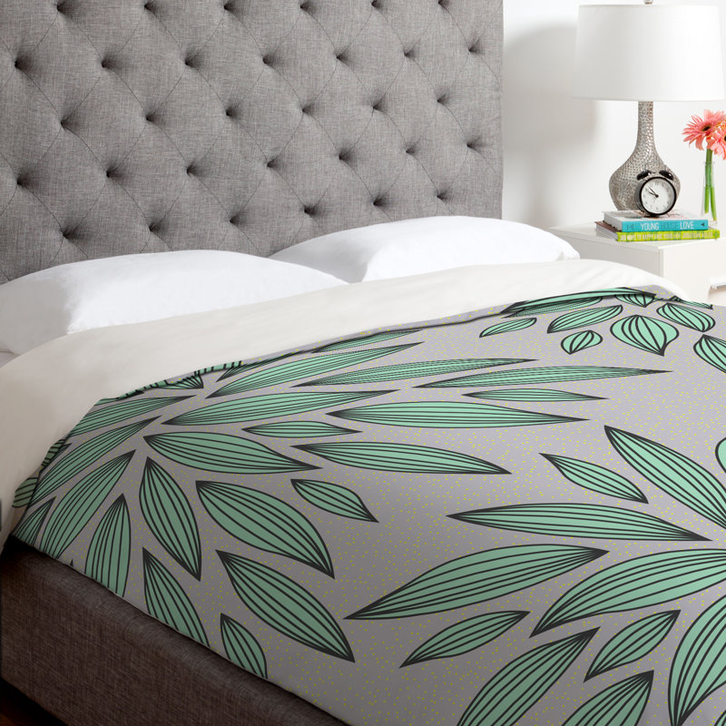 Housse de couette Gabi Mint, Simple, Luxe