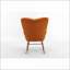 Fauteuil berçant, fauteuil de chambre de bébé en tissu caramel Teddy Ours en peluche | Mousse-1630944514