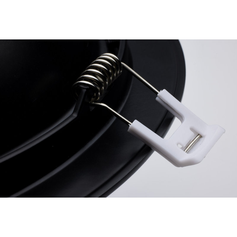 Ultra Slim Selectable CCT New Construction IC LED Canless Recessed Lighting Kit, Black