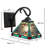 Glass Armed Sconce