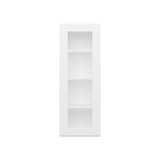 15" x 12" x 42"Camlock Easy to Assemble Wall Cabinet Glass NOT Include