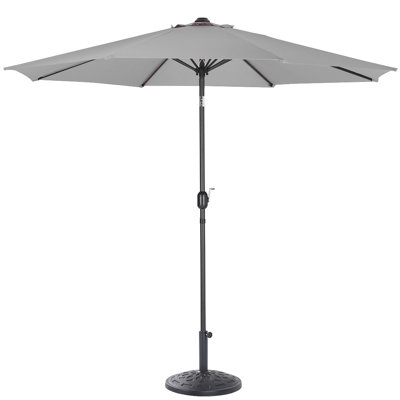 Aaroon 300cm Tilt Market Parasol