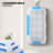 3Pcs 24 Grids Plastic Compartment Box With Adjustable Divider, Stackable Organizer Storage Container