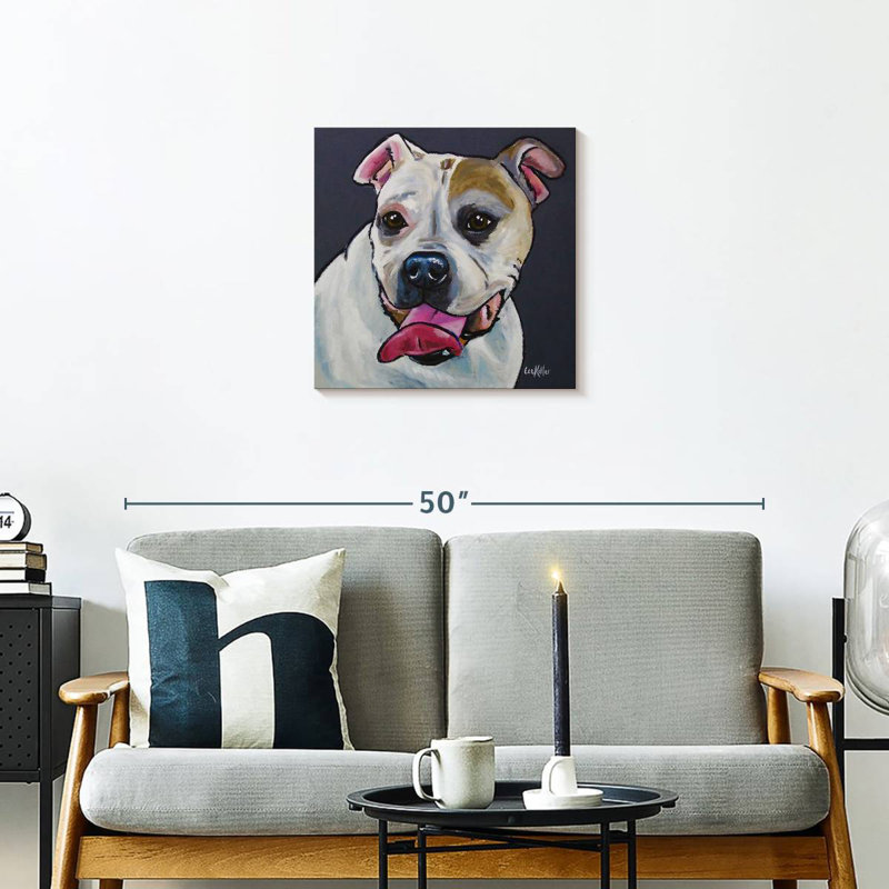 Crowle Bulldog, 20" H x 20" W