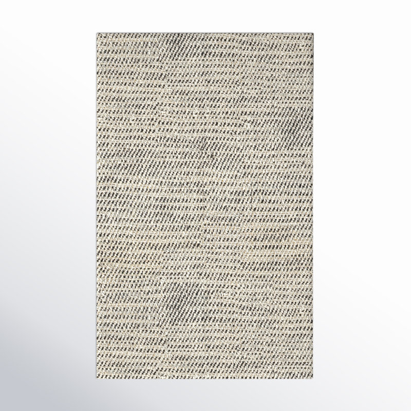 Owen Jute / Sisal Striped Area Rug, Rectangle 8' x 10'