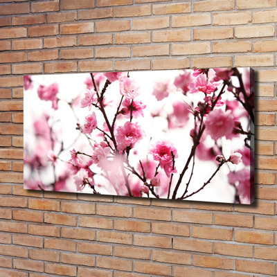 Plum Blossom - Wrapped Canvas Print