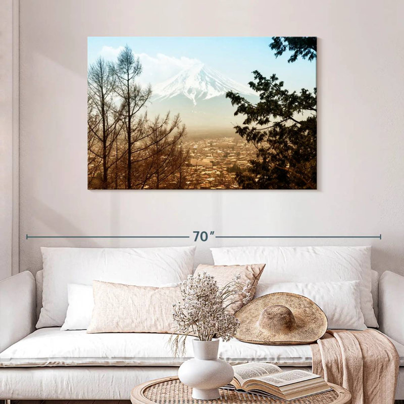 Ravi Mt. Fuji, 30" H x 45" W