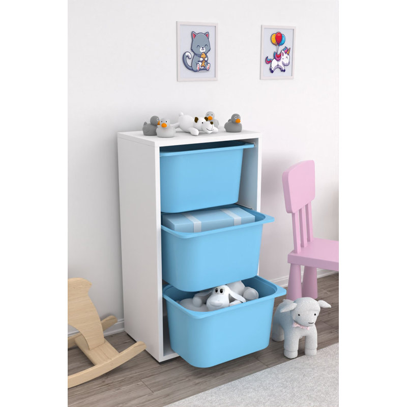 Armoire polyvalente, Bleu