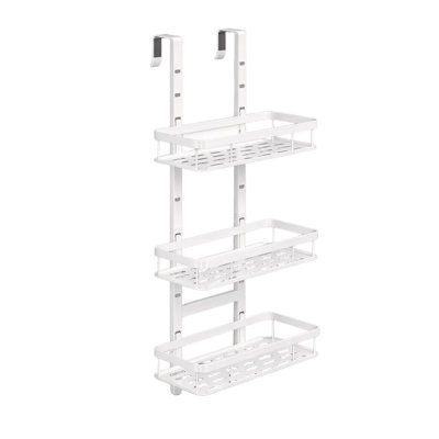 Over-the-Door Stainless Steel Shower Caddy