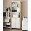 Alanys 184cm H x 64cm W Book Cabinet Bookcase