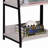 Open Storage Shelf 3-tier Bookcase