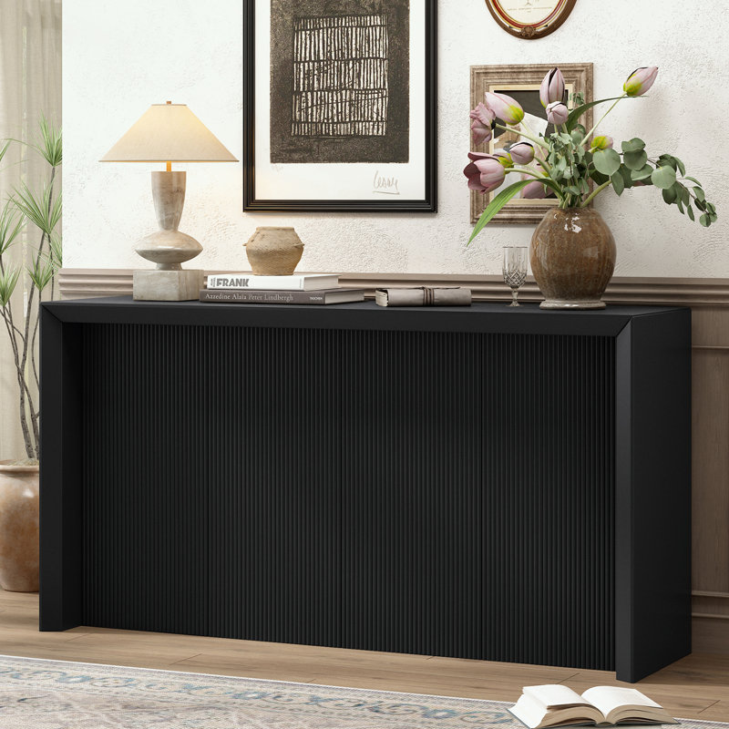 Console 59,7 po Dajonae, Noir