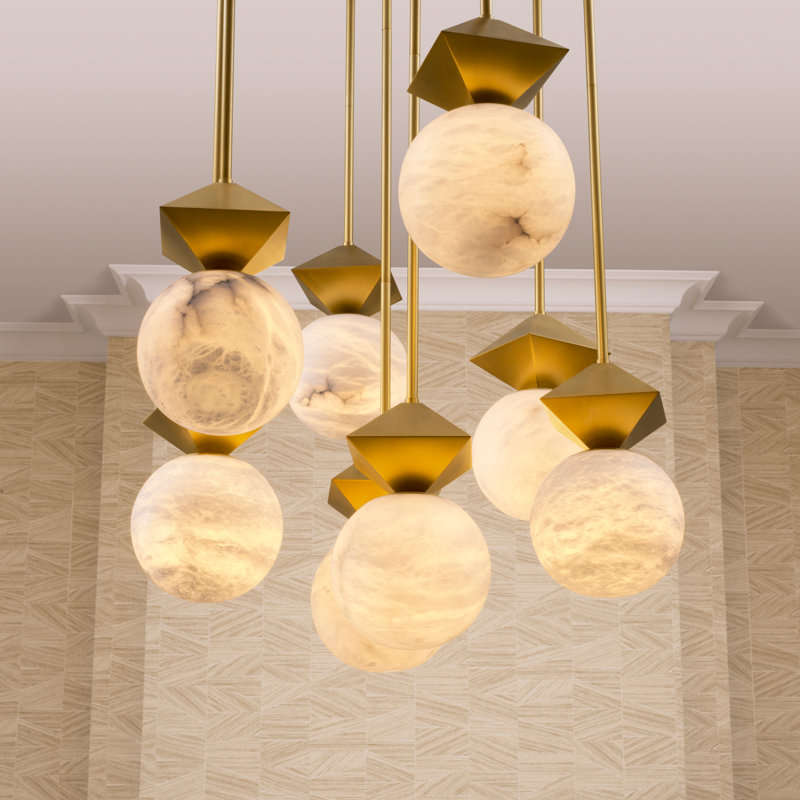 Pendant Elko Antique Brass Finish