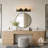 3-Light Crystal Dimmable Vanity Light
