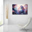 Art mural en verre épique «Fantasy Unicorn 3» par Momart-106418603