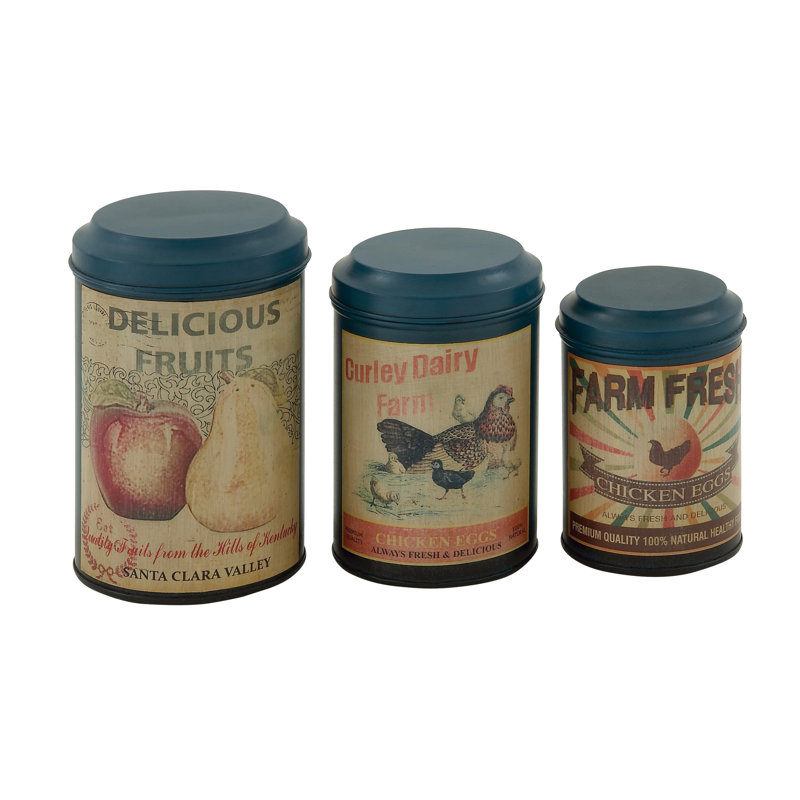 Kitchen Canister Set - Set of 3