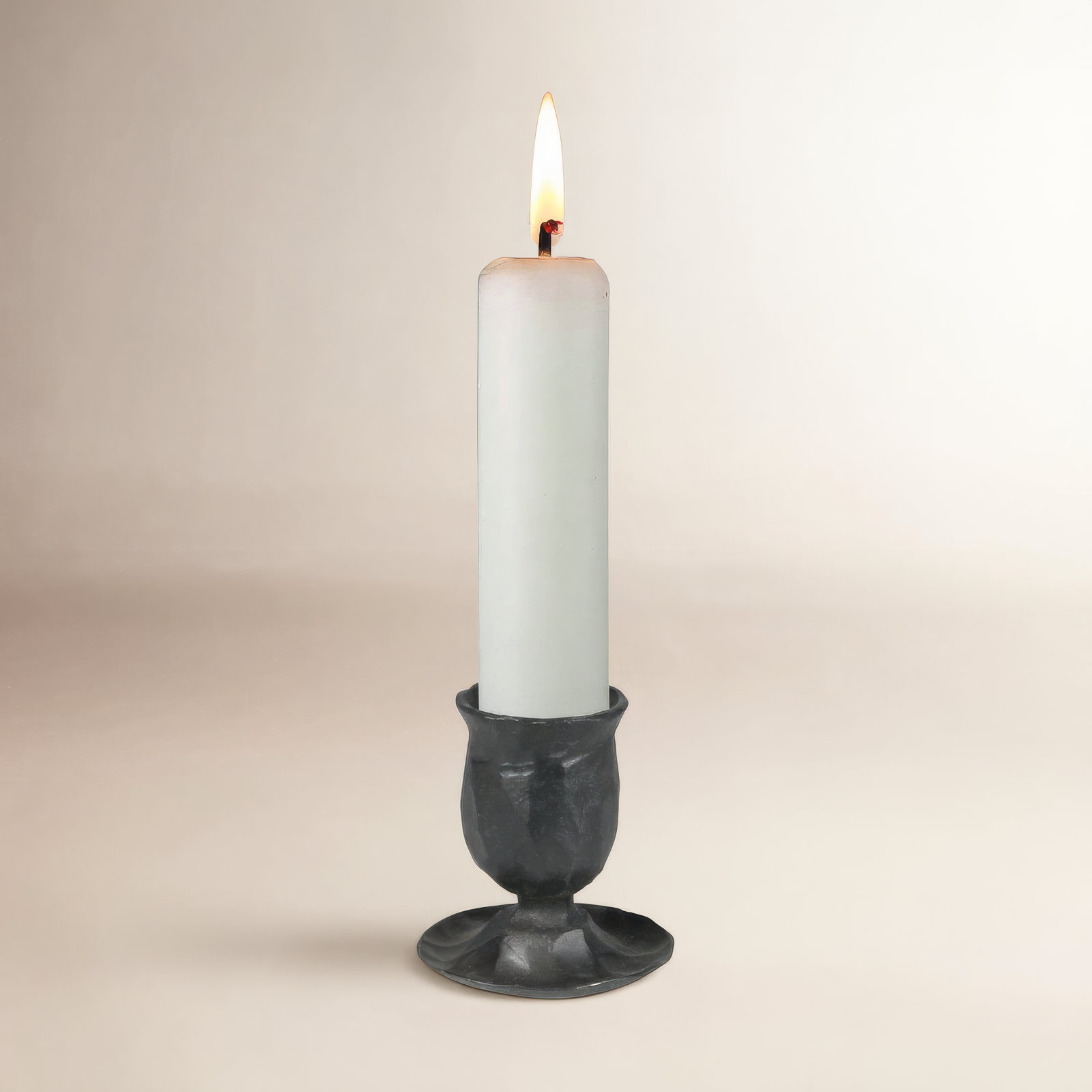 Taper Candle Holder, Black