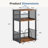 Industrial 3 Tier Record Player Stand, Vinyl Record Storage Cabinet for 100 Albums, Record Storage Table for Living Room, Bedroom, Office-497923785