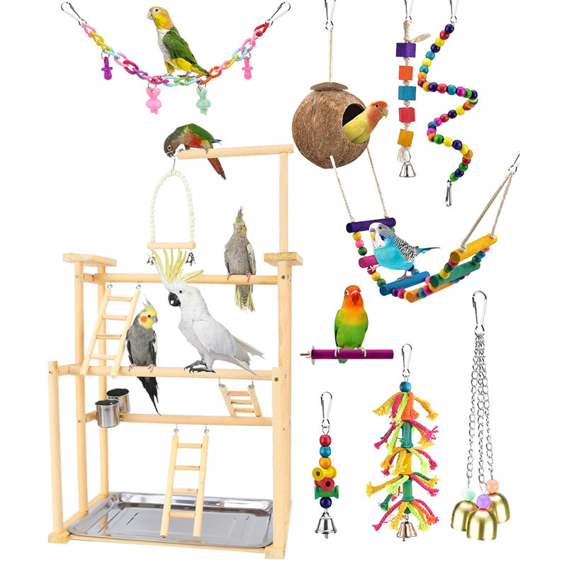 Gymnase en bois pour table 34 po