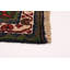 Tapis de couloir unique en laine noué à la main de style années 2000 de 3 pi 3 po x 9 pi 2 po bleu marine foncé / vert foncé / rouge Alverne