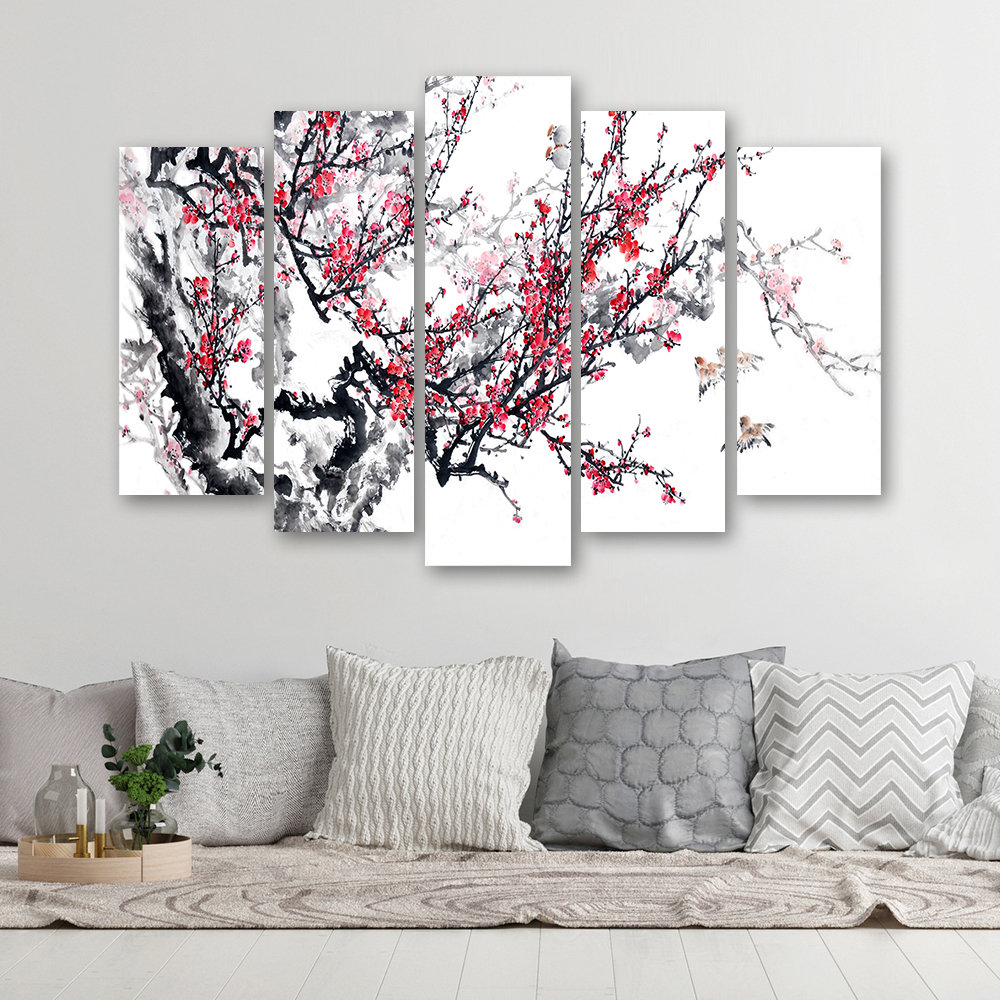 Leinwandbild Cherry Blossom Japan Tree