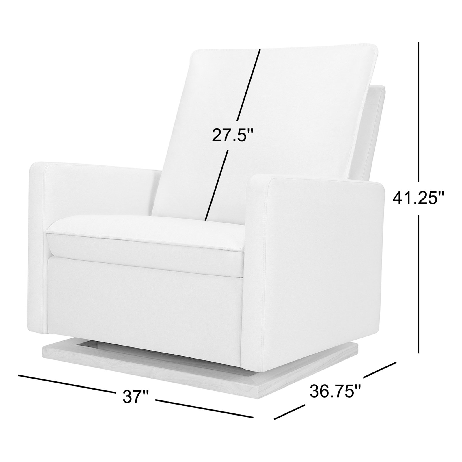 Cali Pillowback Glider, Performance Beach