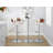 Laurenzio Swivel Upholstered Adjustable Height Counter Stool with Metal Frame-93570921-93570922