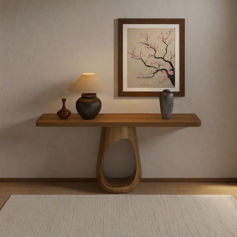 Console Retro Minimalist Art, H 29,53 po x l 54,33 po x P 9,84 po