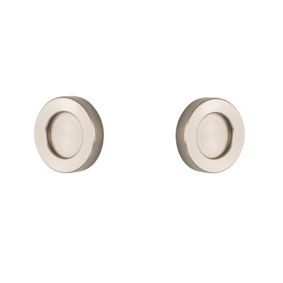 Round Finger Pull for Barn Door, Double Sided