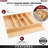 Rev-A-Shelf Wood Trim-to-Fit Utensil Drawer Organizer Insert -94092466