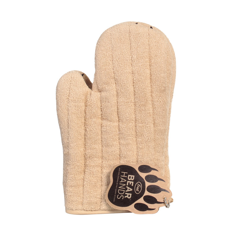 Gants de cuisine Fred & Friends POLAR BEAR HANDS, moyen, Brun