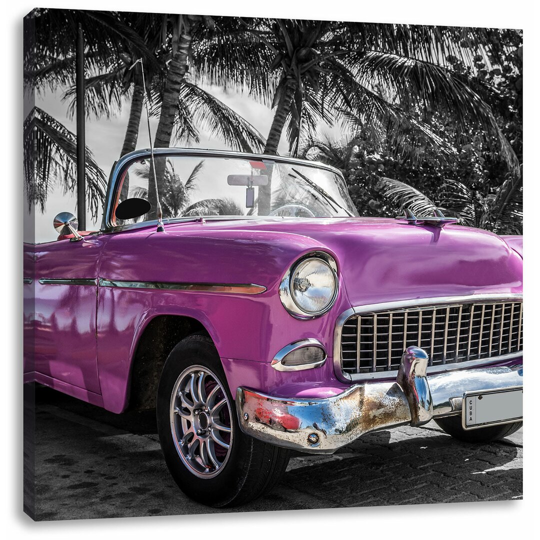 Leinwandbild Kuba Varadero Oldtimer