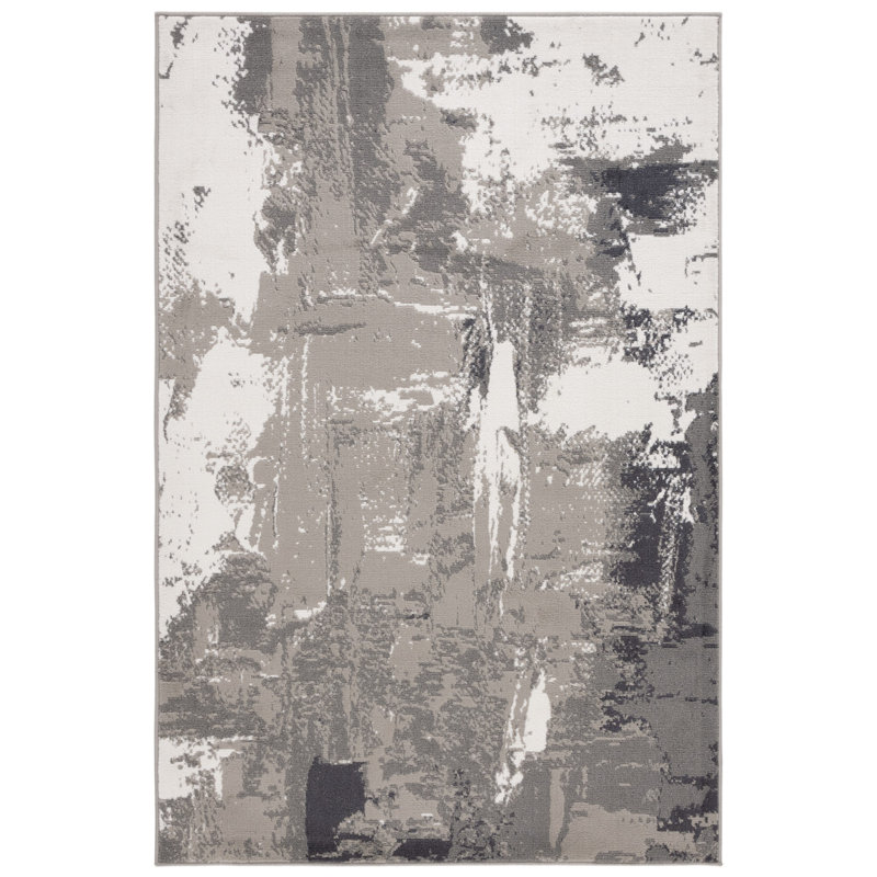 Buitron Performance Abstract Rug, Runner 2'2" x 8'