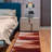 Akaisha Abstract Water Resistant Non-Skid Kitchen Mat-1169391042