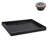 Streamline 42 in. x 34 in. Corner Acrylic Shower Base in Glossy Black with Left Drain, Drain Included-117295508