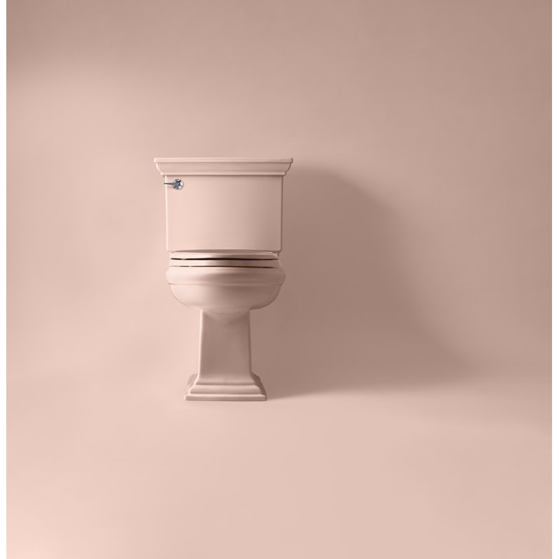 Toilette allongée deux pièces Memoir ™ 1,28 GPF (siège non inclus), Coup de pêche