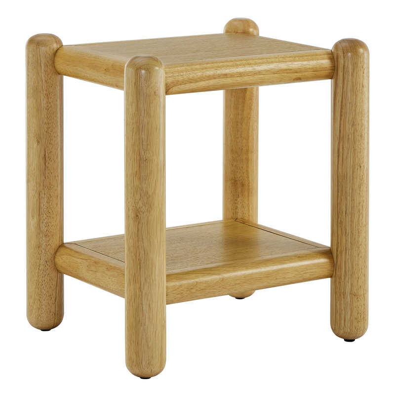 Table d'appoint rectangulaire à 2 niveaux Arcus
