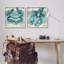 «Rustic Crab Northpoint Lobster» par Paul Brent - ensemble de 2 peintures sur bois-1297889858-1297889860